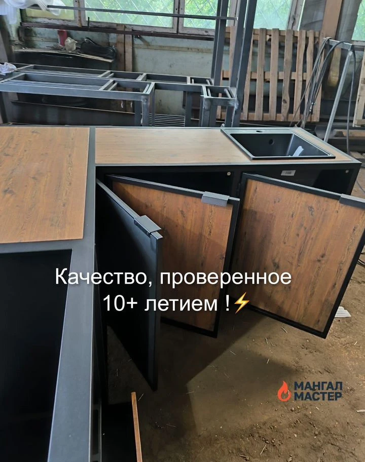 Уличная кухня, кухня в беседку